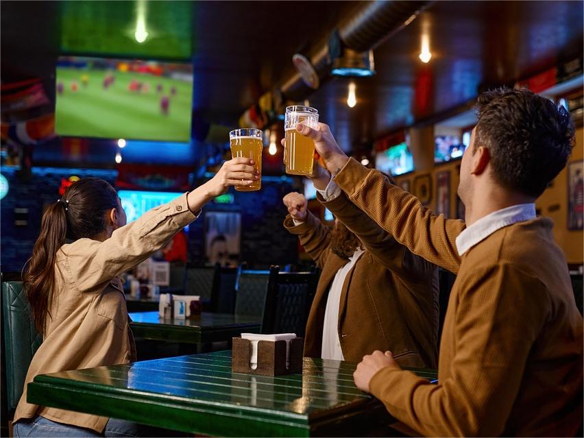 people-having-party-in-a-sport-bar